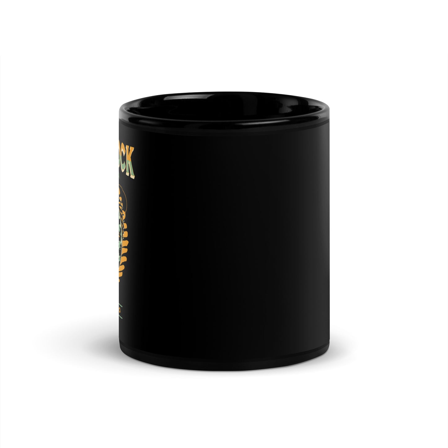 Hathcock Fishing Company Black Glossy Mug